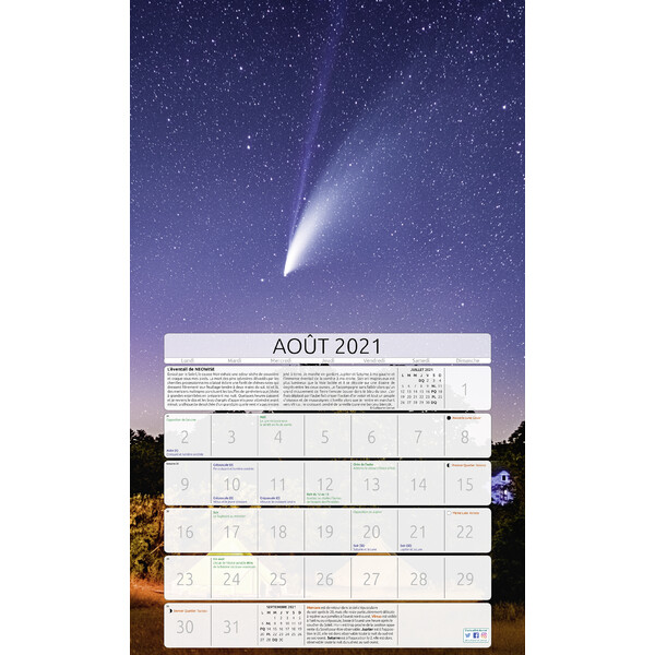 Amds édition  Calendar Astronomique 2021