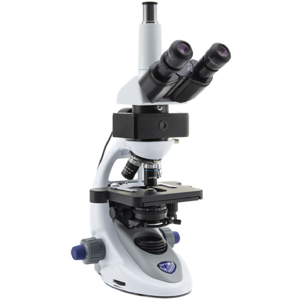 Optika Microscope Mikroskop B-293LD1IVD, trino, FL-LED, N-PLAN IOS, 1000x dry, blue filterset, IVD