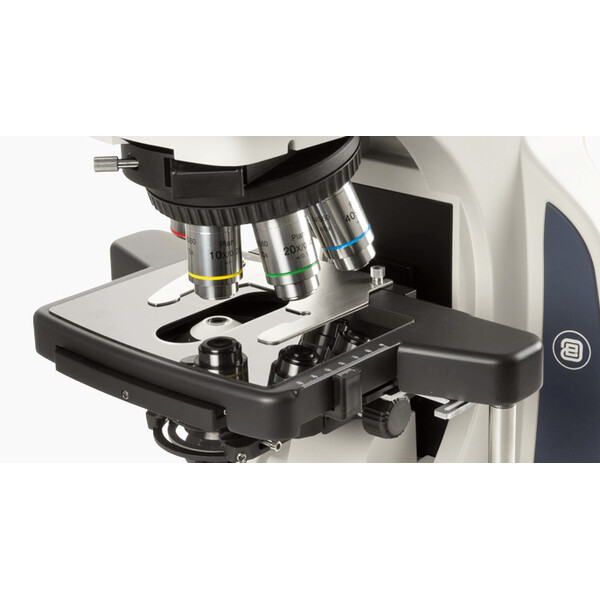 Euromex Microscope Delphi-X, DX.2158-APLi, trino, 40x - 1000x, Plan semi-apochromat., mit ergonom. Kopf u.100W Halogen-Beleuchtung