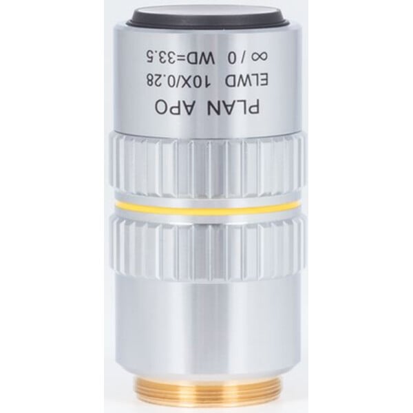 Motic Plan apochromatic objective PA ELWD 10X/0.280 (wd 33.5mm) parfocality correction