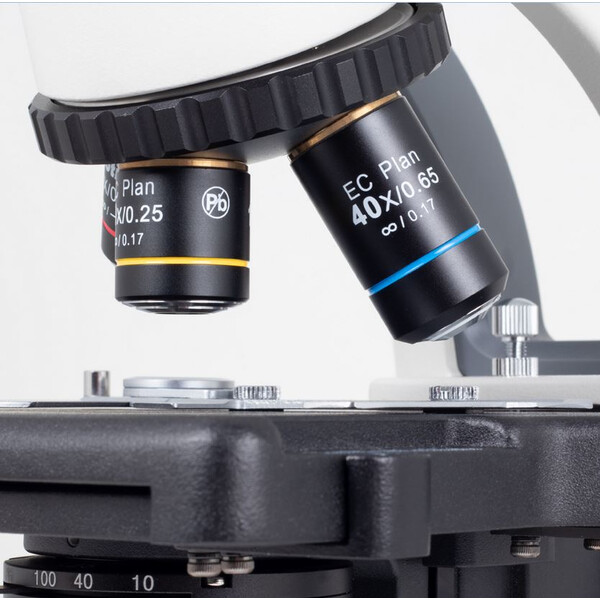 Motic Microscope BA210E trino, infinity, EC- plan, achromatic, 40x-400x, Hal,