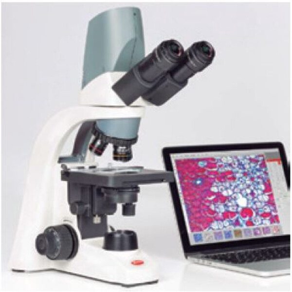 Motic Microscope BA210 Digital, 3MP, 1/2", USB2, infinity, EC- plan, achro, 40x-1000x, LED