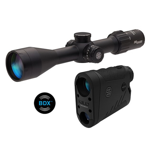 Sig Sauer Riflescope BDX Pack1: KILO1800BDX + SIERRA3BDX 4,5-14x50mm