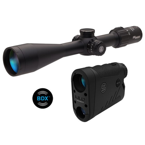 Sig Sauer Riflescope BDX Pack2: KILO1800BDX + SIERRA3BDX 6.5-20x52mm