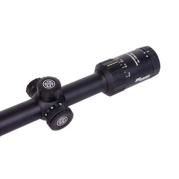 Sig Sauer Riflescope WHISKEY3 ZF 4-12x50 black Ø1" HellFire Quadplex SFP