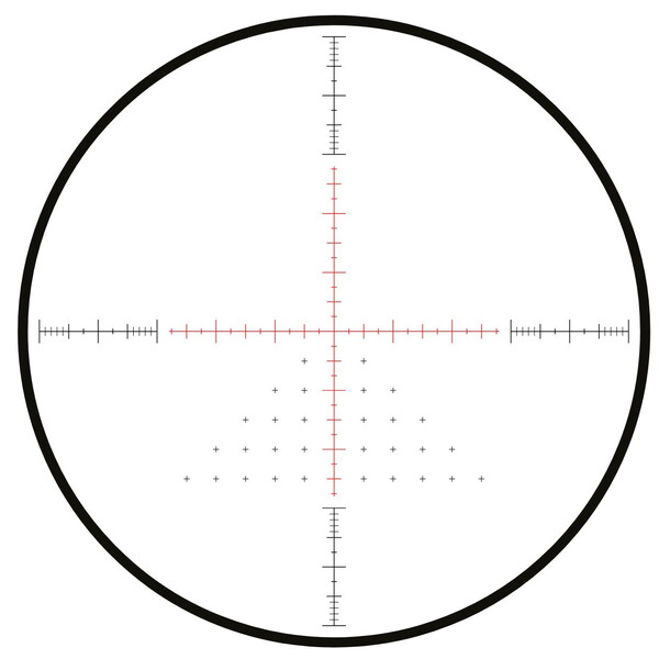 HAWKE Riflescope Sidewinder 30 SF 6.5-20x44 20x 1/2 Mil Dot