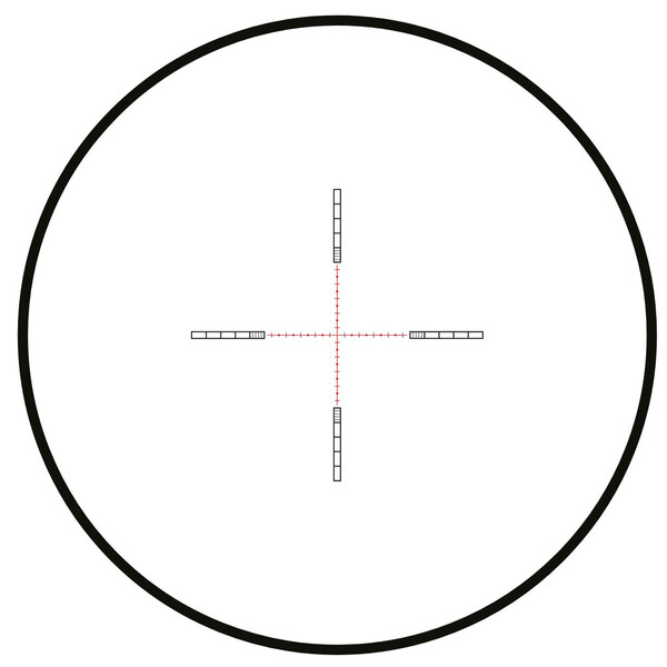 HAWKE Riflescope Vantage 30 WA FFP 6-24x50 IR Half Mil Dot