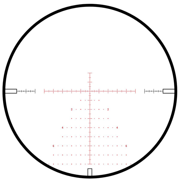 HAWKE Riflescope Frontier 1-inch 5-25x50 SF IR Mil Pro