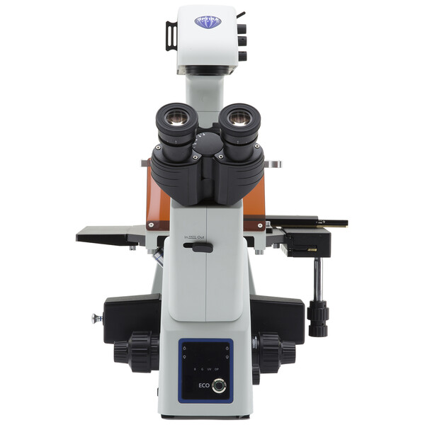 Optika Inverted microscope Mikroskop IM-5FLD-SW, trino, invers, FL-LED, w.o. objectives, CH