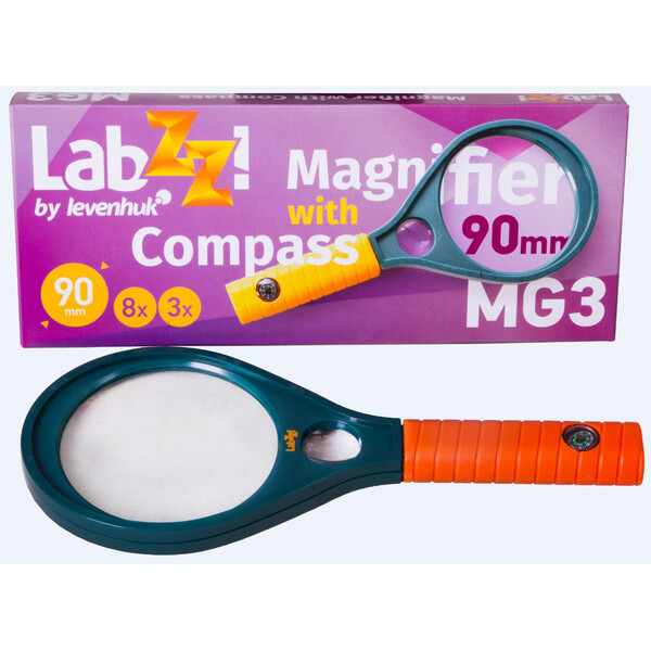 Levenhuk Magnifying glass LabZZ MG3