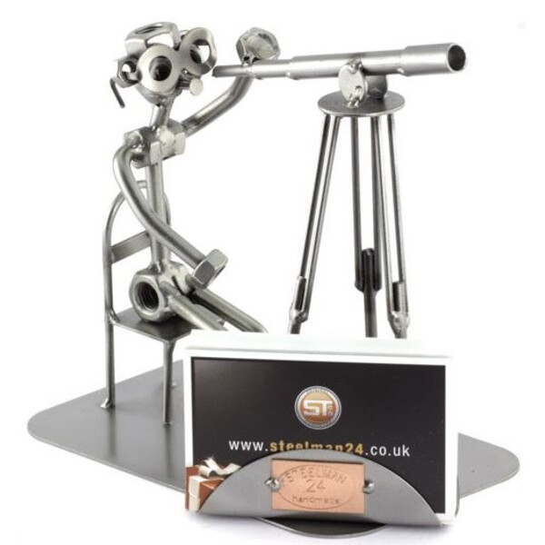 Steelman24 Screw figure Refractor with business card holder