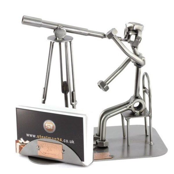 Steelman24 Screw figure Refractor with business card holder