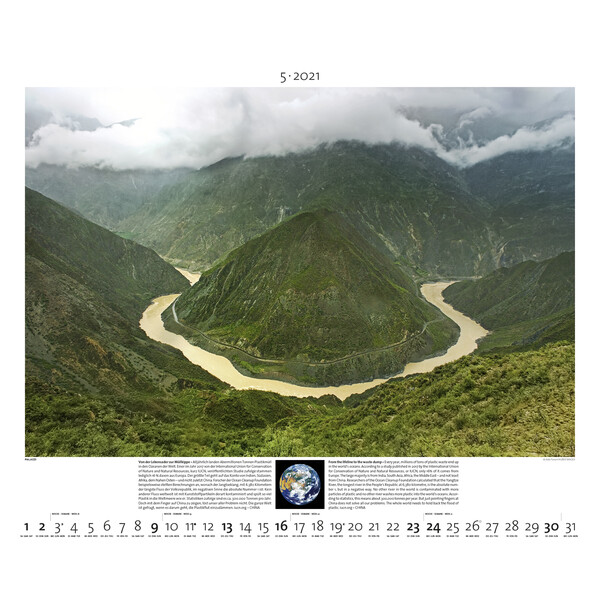 Palazzi Verlag Calendar Planet Earth 2021