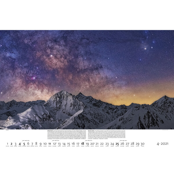 Palazzi Verlag Calendar Nightscapes 2021