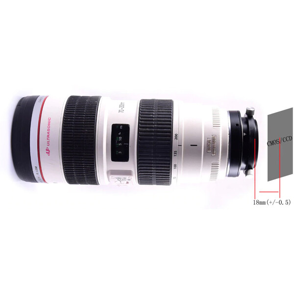 Artesky Adattatori M54 per obiettivi Canon EOS