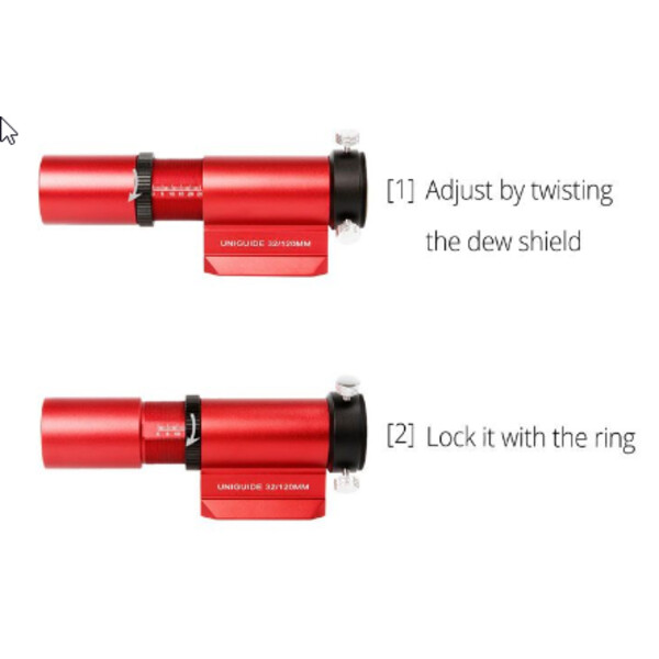 William Optics Guidescope UniGuide 32mm Gold