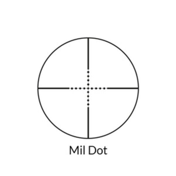 Nikko Stirling Riflescope Diamond Sportsman 10-50x60 30mm MIL-DOT target