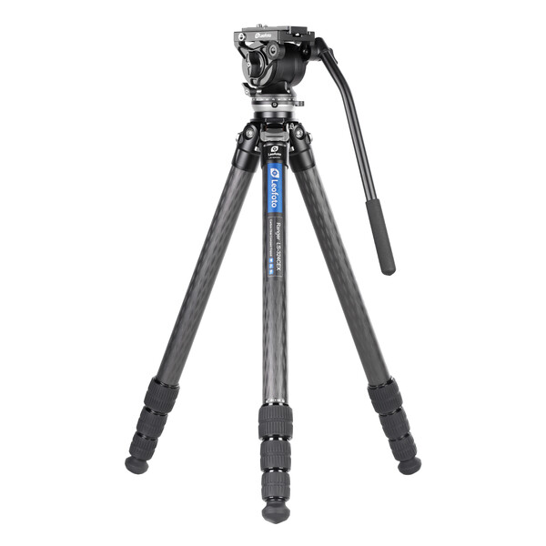 Leofoto Carbon tripod LS-324CEX Ranger mit Nivellierbasis + Videoneiger BV-10