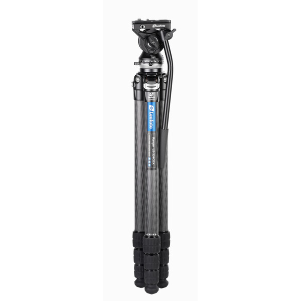 Leofoto Carbon tripod LS-324CEX Ranger mit Nivellierbasis + Videoneiger BV-10