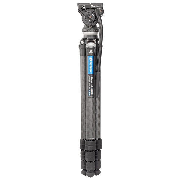 Leofoto Carbon tripod LS-284CEX Ranger mit Nivellierbasis + Videoneiger BV-10