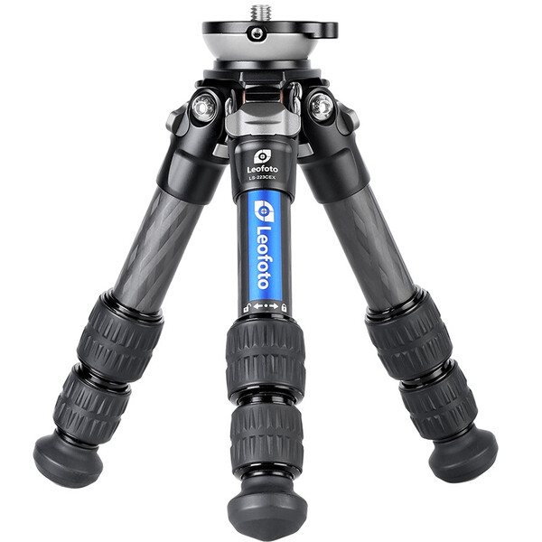 Leofoto Carbon tripod LS-223CEX Ranger mit Nivellierbasis