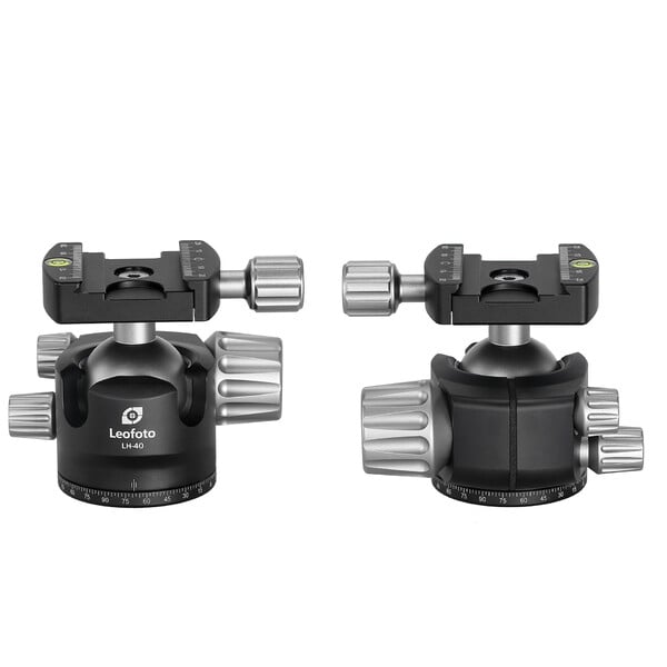 Leofoto Tripod ball-head LH-40 + Schnellwechselplatte QP-70N