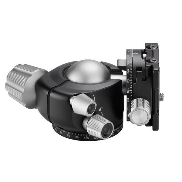 Leofoto Tripod ball-head LH-36 + Schnellwechselplatte QP-70N
