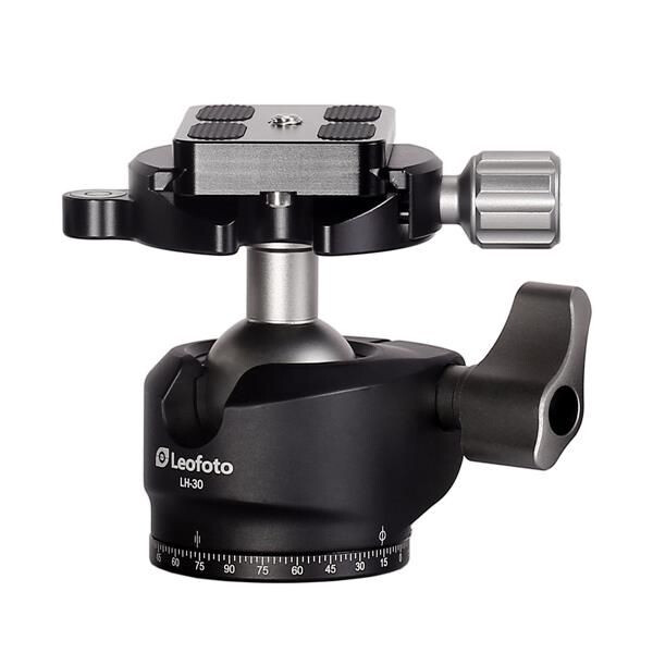 Leofoto Tripod ball-head LH-30 + Schnellwechselplatte BPL-50