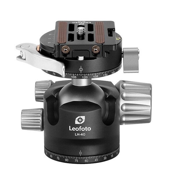 Leofoto Tripod ball-head LH-40PCL + Panoramateller NP-60