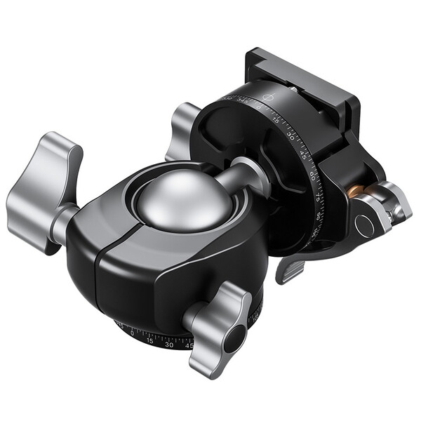 Leofoto Tripod ball-head LH-30PCL, Dual-Panoramafunktion + Schnellwechselplatte NP-60