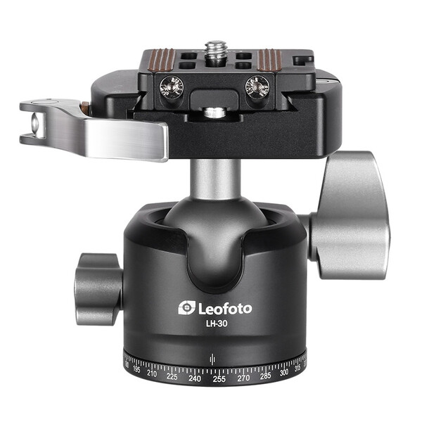 Leofoto Tripod ball-head LH-30LR + Schnellwechselplatte NP-50