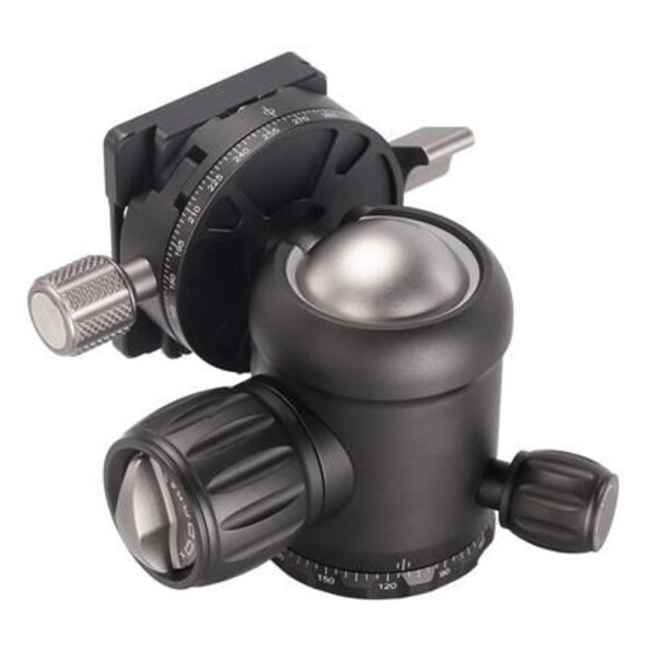 Leofoto Tripod ball-head NB-34, Dual-Panoramafunktion + Schnellwechselplatte NP-50