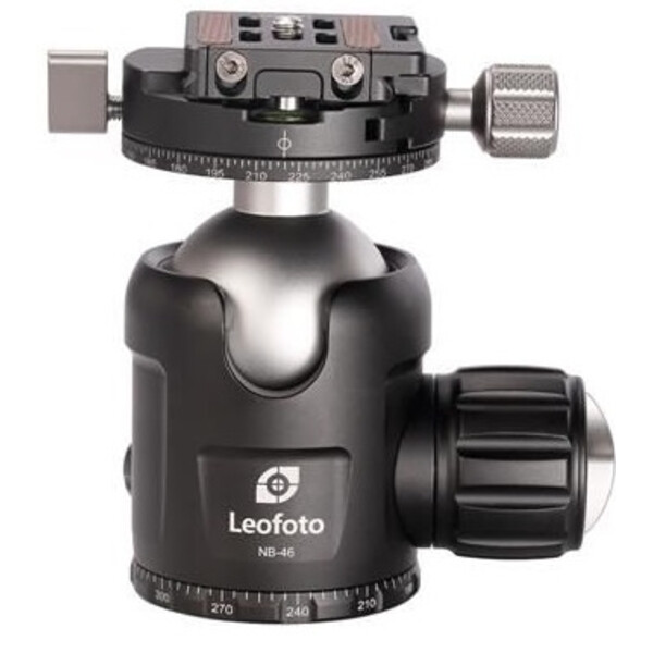 Leofoto Tripod ball-head NB-46, Dual-Panoramafunktion + Schnellwechselplatte NP-60