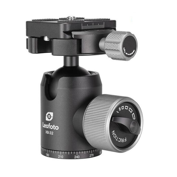 Leofoto Tripod ball-head XB-32 Panoramafunktion + Schnellwechselplatte BPL-50