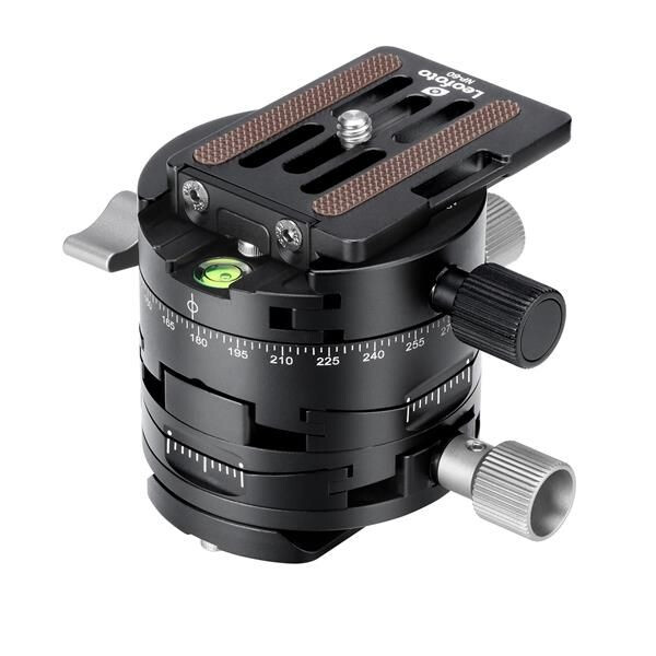 Leofoto Panoramic tripod head  G2 + Schnellwechselplatte NP-60