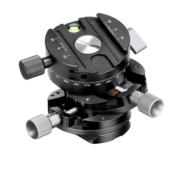 Leofoto Panoramic tripod head  G2 + Schnellwechselplatte NP-60