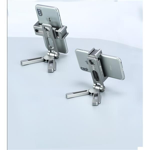 Leofoto Mounting Smartphoneklemme & Stativ PS-2 Silver