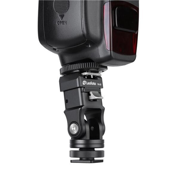 Leofoto Hot Shoe Adapter FA-15 + FA-10