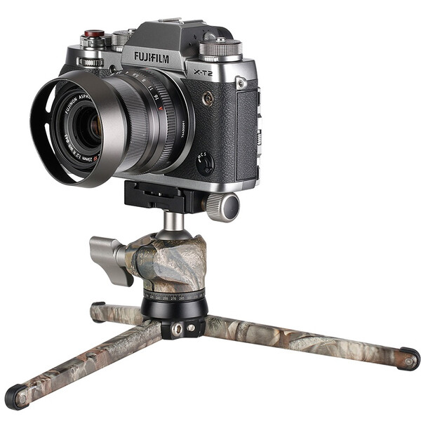 Leofoto Tabletop tripod MT-01+LH-25 (camouflage)