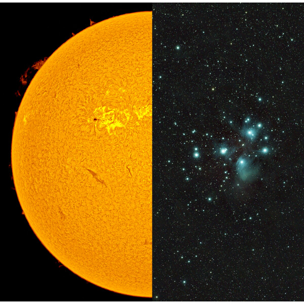 Lunt Solar Systems Solar telescope ST 70/420 LS60MT Ha B600 Allround OTA