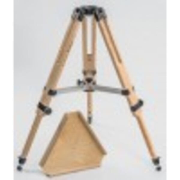 Berlebach Wooden tripod Stativ Report 212 mit Ablageplatte 37 cm (max. Höhe 111 cm)