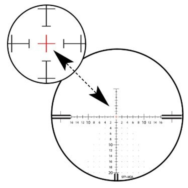 ZEISS Riflescope Conquest V4 6-24 x 50 (65) ASV H