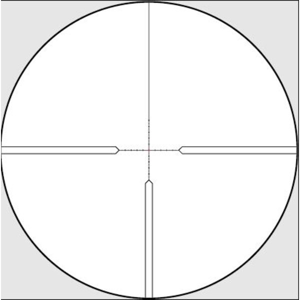 Schmidt & Bender Mira telescópica 1-8x24 Exos TMR Abs. CQB2, 30mm, sin carril // Sin carril ASV II // BDC II / Posicon