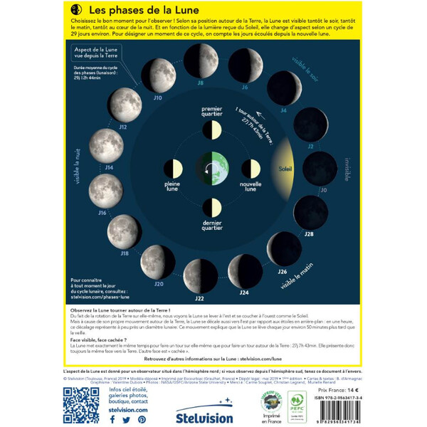 Stelvision Atlas Carte de la Lune