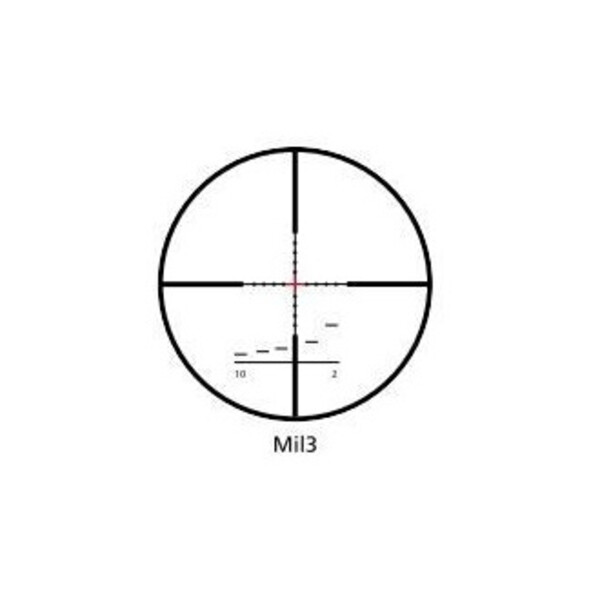 Kahles Riflescope K624i 6-24x56, Mil3, cw, right