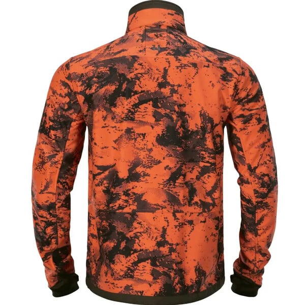 Härkila Giacca in pile Wildboar Pro Reversible, verde salice/AXIS MSP Wildboar arancione, taglia M