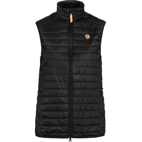 Fjällräven Abisko gewatteerd vest W, 550 Zwart, maat S