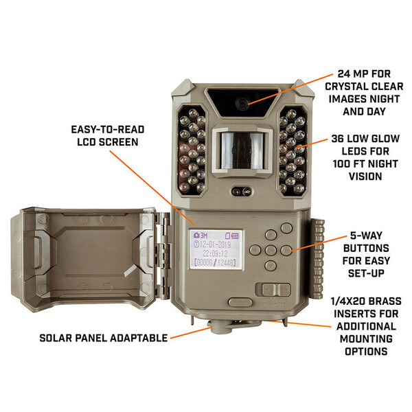Bushnell Wildlife camera 24MP Prime kern bruin lage gloed
