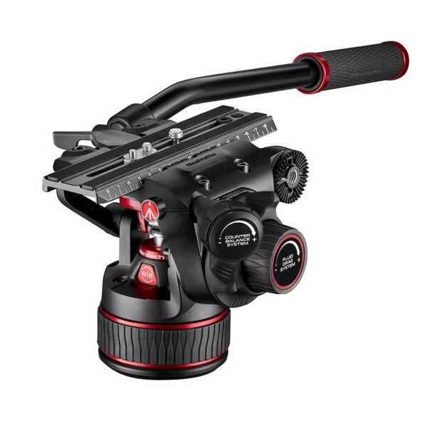 Manfrotto Tripod ball-head Nitrotech 612 Fluid-Videokopf