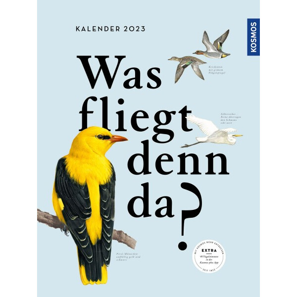 Kosmos Verlag Calendar Was fliegt denn da? Kalender 2023